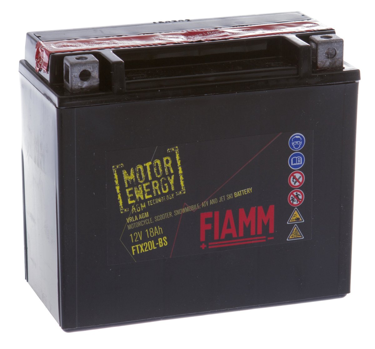 Аккумулятор Fiamm 7904492 AGM 12V 18Ah 200A, Fiamm